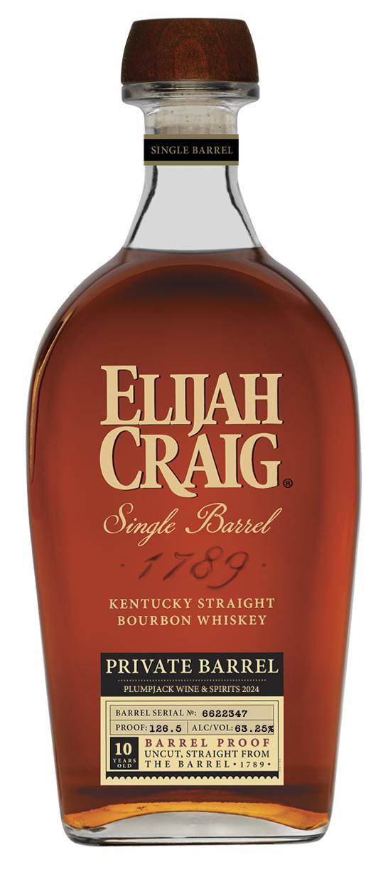 Elijah Craig Single Barrel bottle