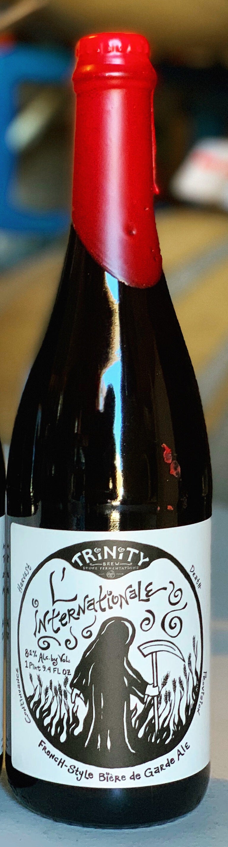 Trinity Beer Trinity Brewing L'Internationale Biere de Garde 750ml – PlumpJack Wine ...