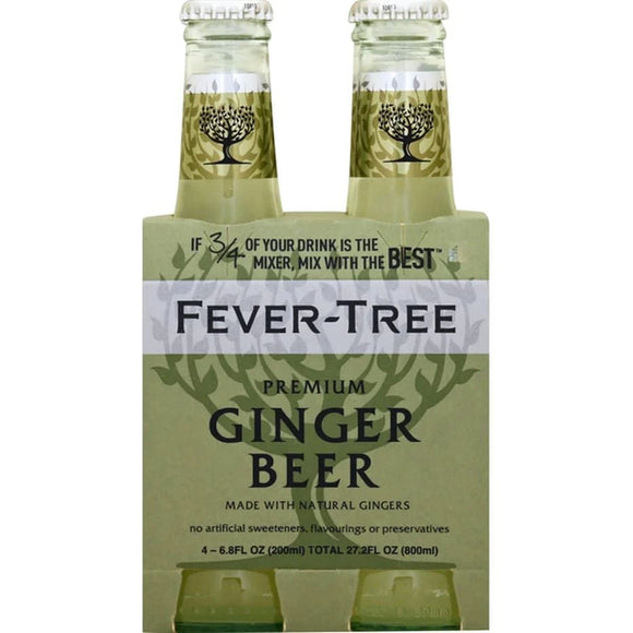 Fever Tree Ginger Beer 4pk