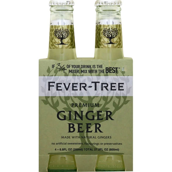 Fever Tree Ginger Beer 4pk