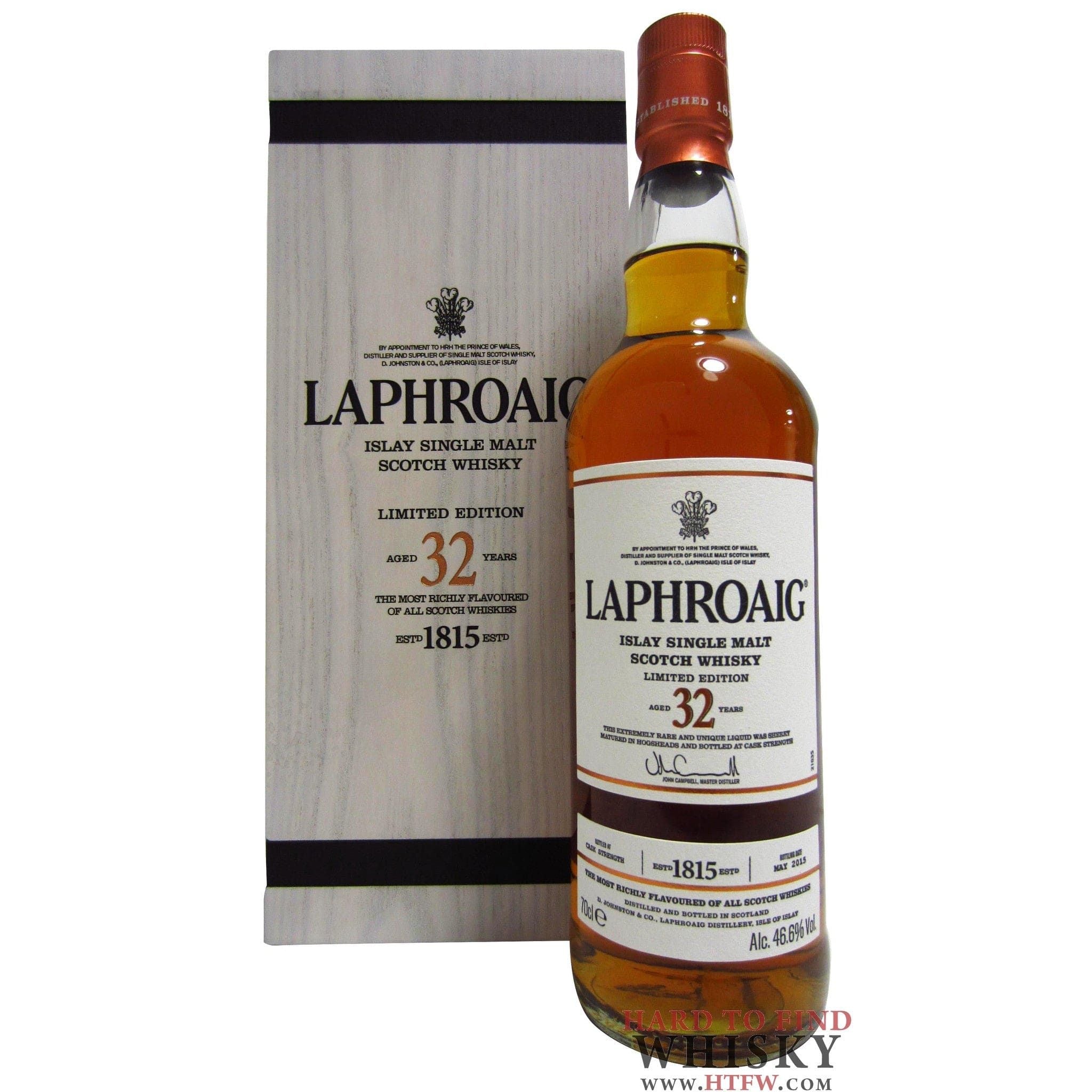 Laphroaig Islay Single Malt 32 – PlumpJack Wine and Spirits