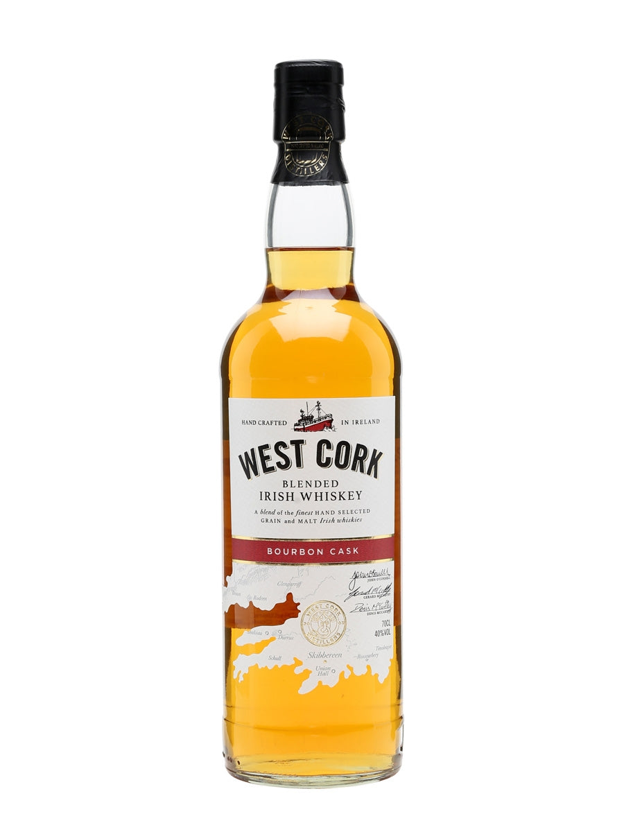 West Blended Cork Irish – PlumpJack Cask Bourbon Whiskey